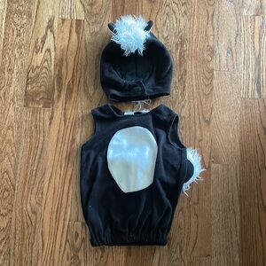 Potterybarn Kids Baby Skunk Halloween Costume—12-24M